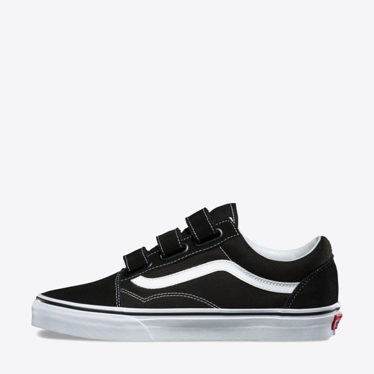 VANS Old Skool V - Unisex Black-White - Image 4