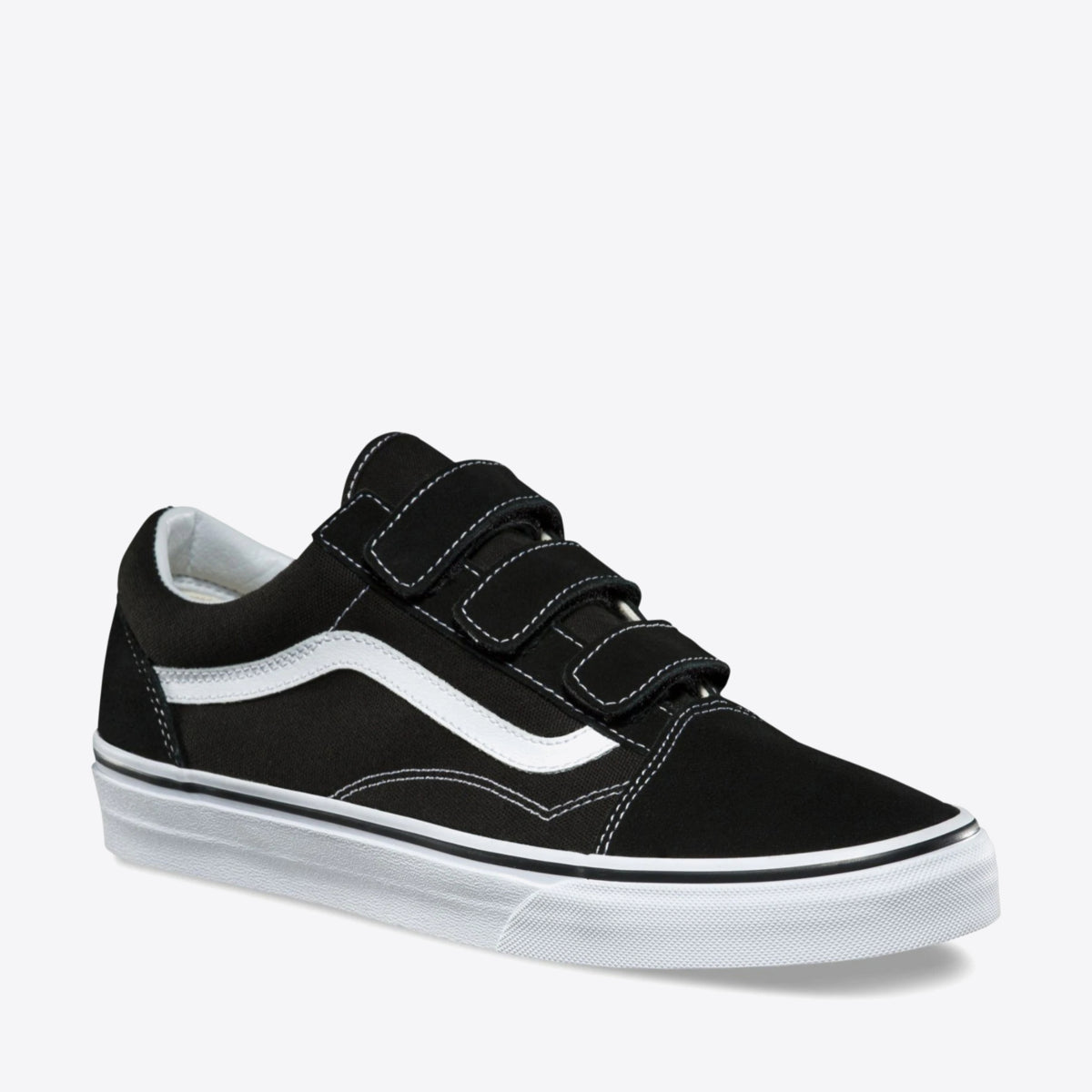 VANS Old Skool V - Unisex Black-White - Image 5