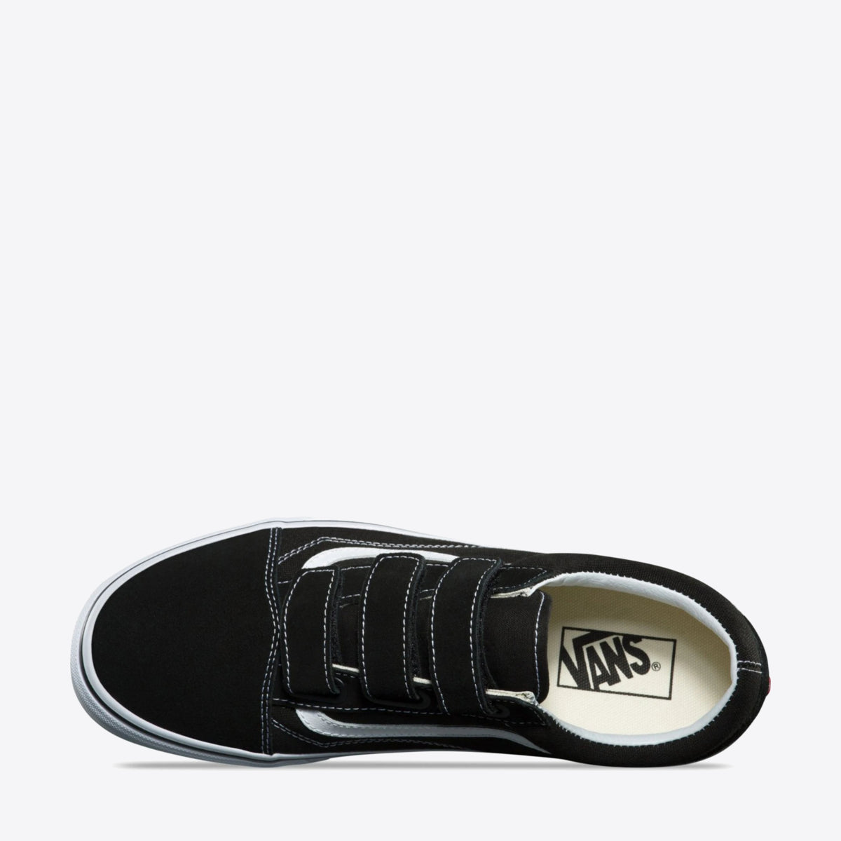 VANS Old Skool V - Unisex Black-White - Image 6